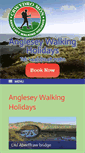 Mobile Screenshot of angleseywalkingholidays.com